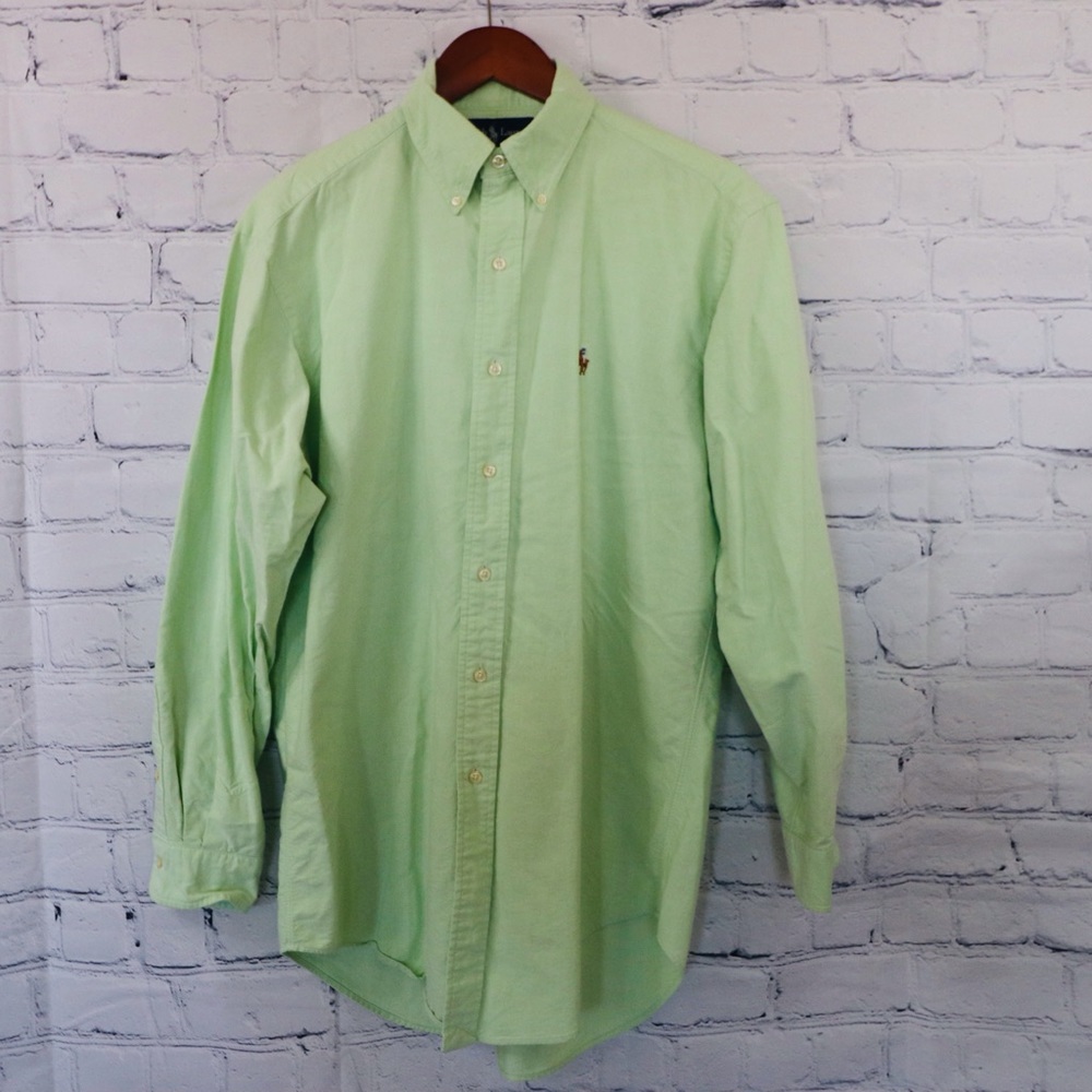 Ralph Lauren| Yarmouth LS| MENS Light GRN 15 32/33
